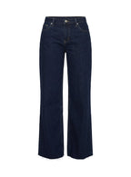 Darla Low Rise Straight Leg Jean Dark Blue Wash