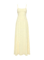 South Of France Maxi Dress Yellow