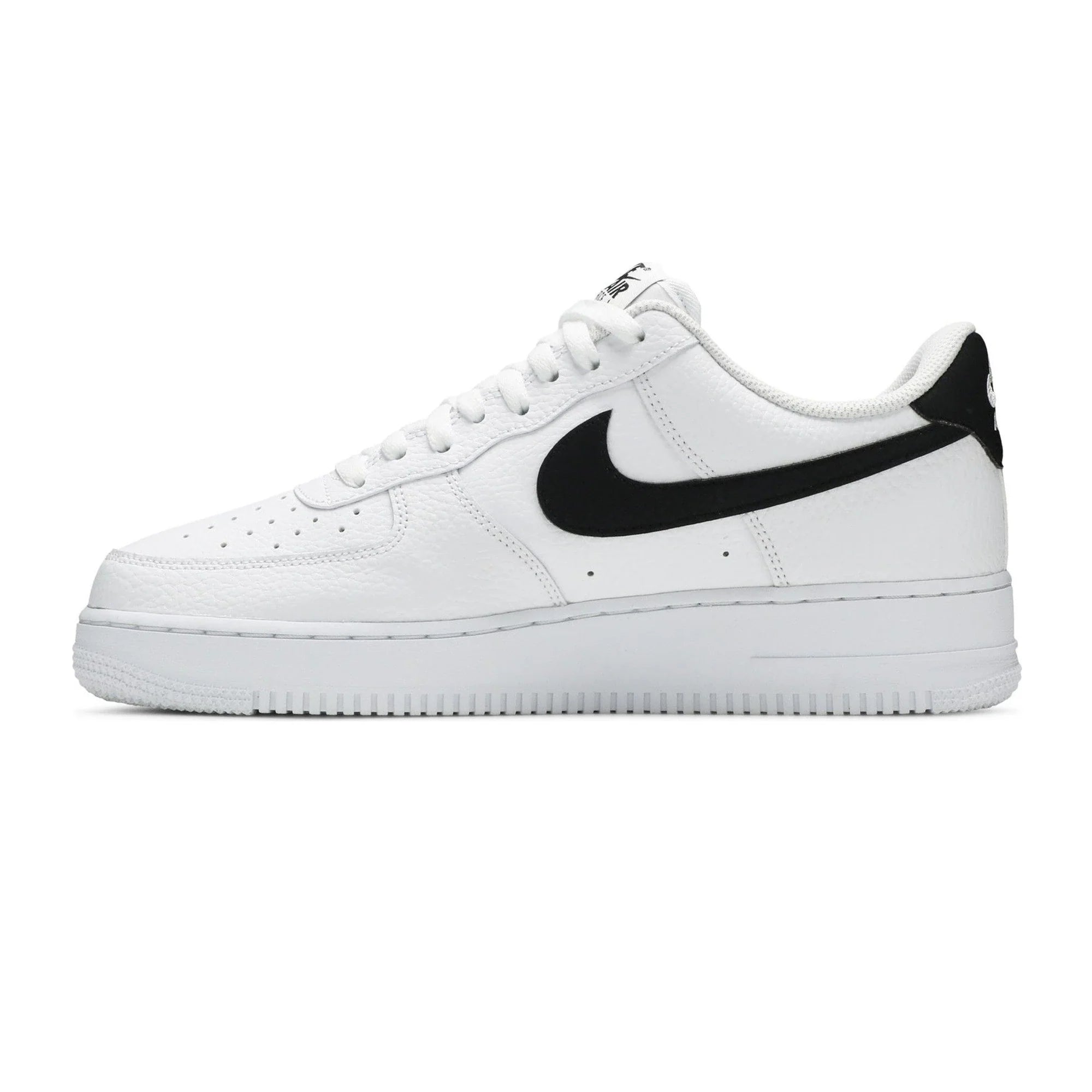 Nike Air Force 1 Low '07 'White Black Pebbled Leather' (2021)