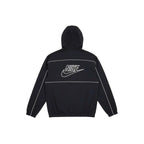 Nike Club Hooded Jacket 'Black / White'