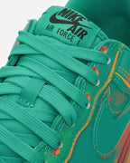Air Force 1 Low Retro Sneakers Stadium Green / Bright Crimson
