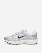 P-6000 Sneakers White / Metallic Silver