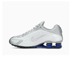 Nike Shox R4 'Metallic Silver Deep Royal Blue'