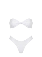 Tamrali Bandeau Bikini Top White