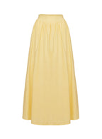 Valerio Maxi Skirt Yellow