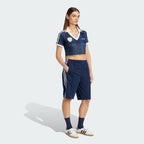 Women's adidas adidas Originals Retro Sports Cricket-inspired Cropped Jersey